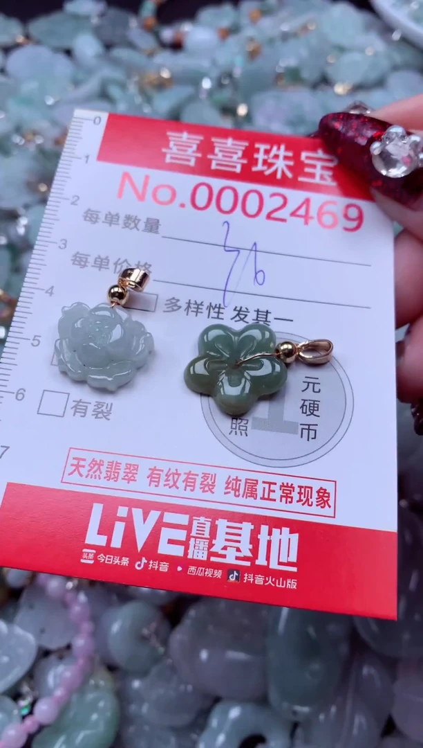 颈饰未镶嵌翡翠2469