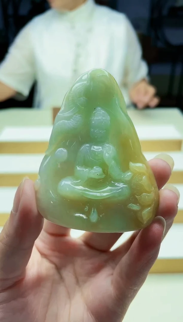 未镶嵌定制翡翠毛货09190179