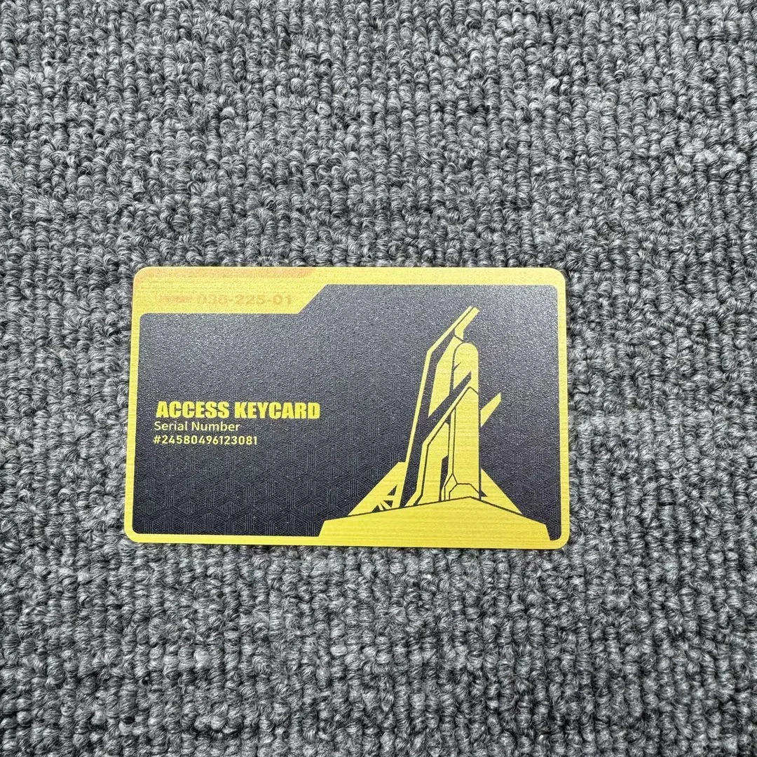 三角洲周边定制卡片NFC启动卡金属质感收藏卡