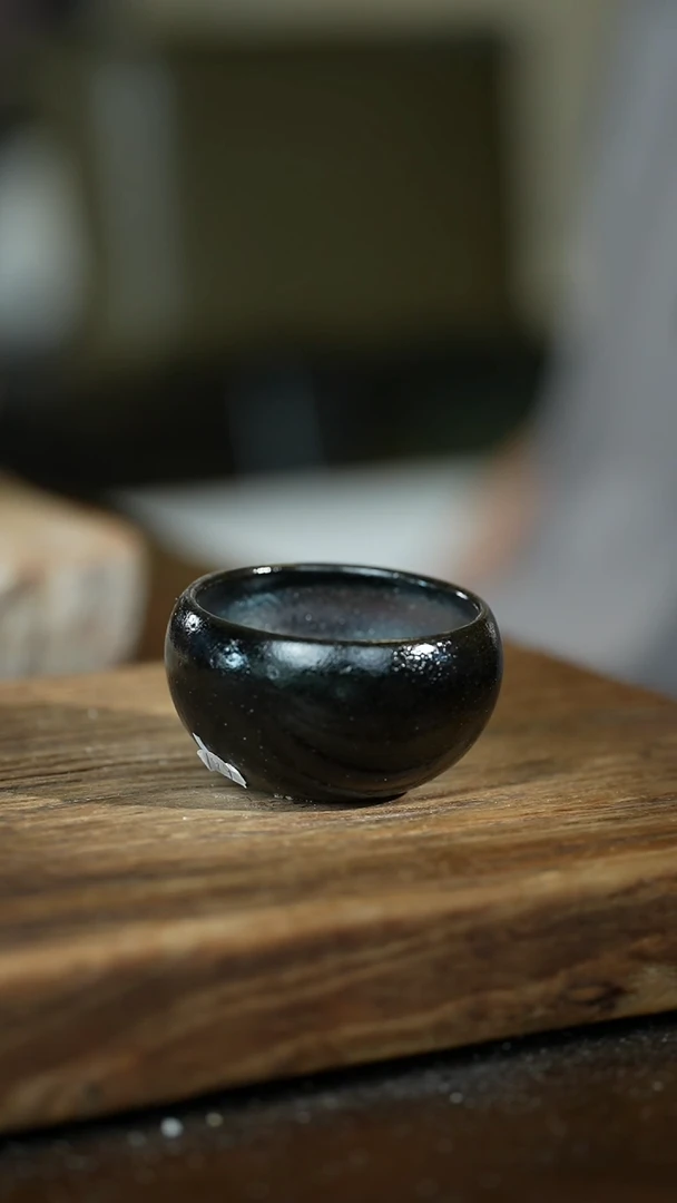 无相从*慢浪鬼柴烧-微瑕鼓包主人杯