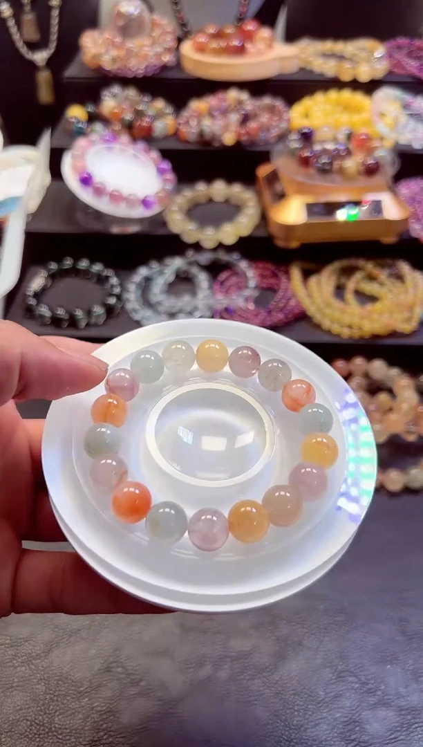 水晶手链未镶嵌水晶123