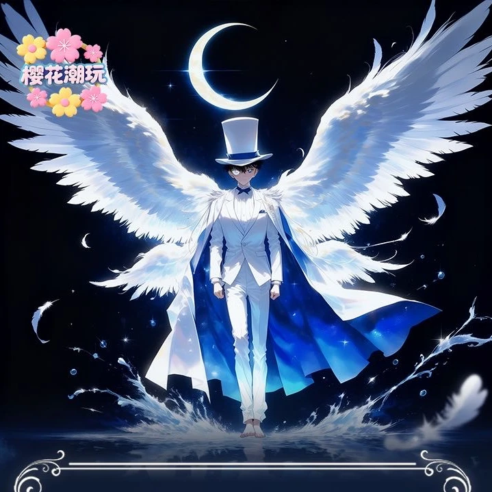 小兰酱【叠叠】樱花潮玩第2弹制服の无限魅力柯南色纸盲盒（默认代拆）