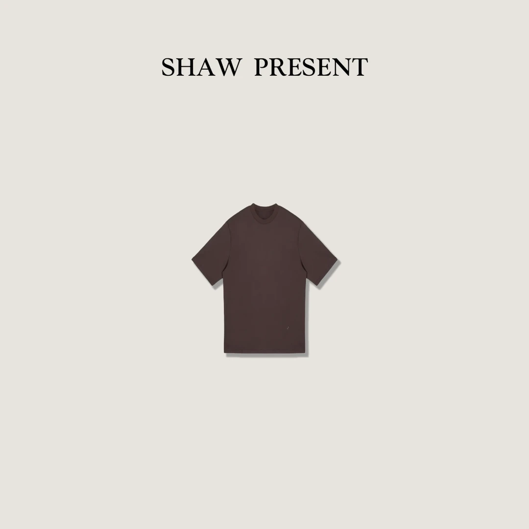 Amor古朴*100%棉 马家四季通穿 宽松纯色短袖T恤YQ-624X062