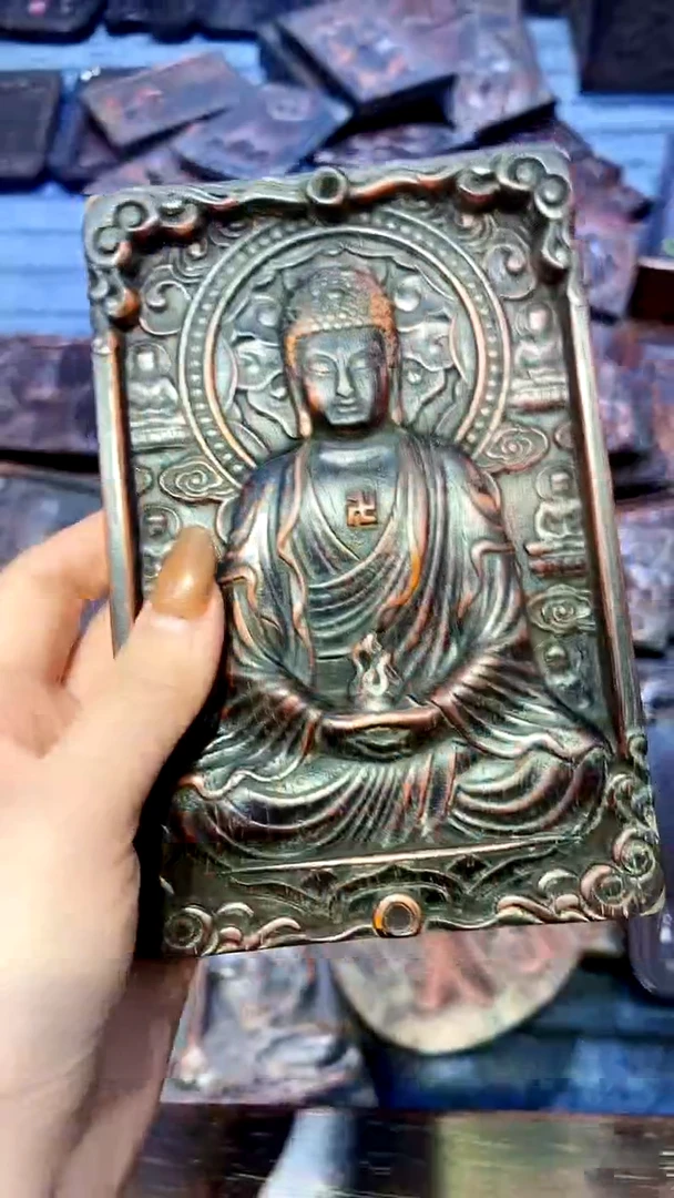 木紫檀雕刻一物一拍
