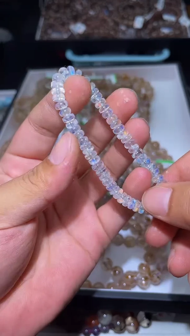 未镶嵌手串长石L13-多样性发其一