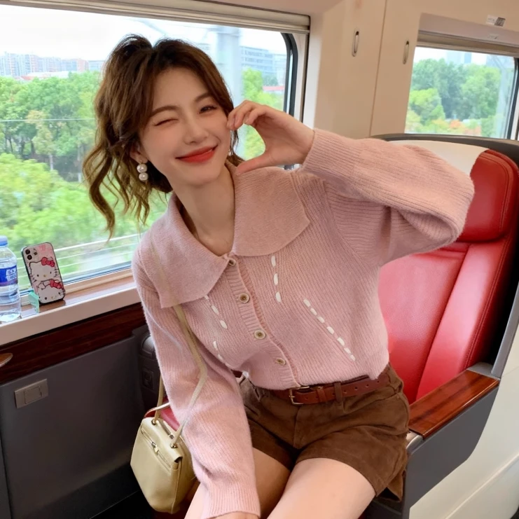 高级感别致女款女装女士高档流行漂亮新款2025年休闲独特上衣