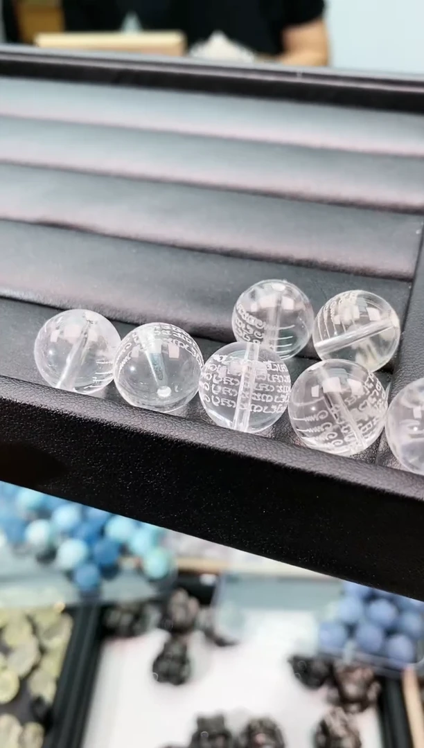 未镶嵌颈饰水晶33a多样性发其一/6.8/1个