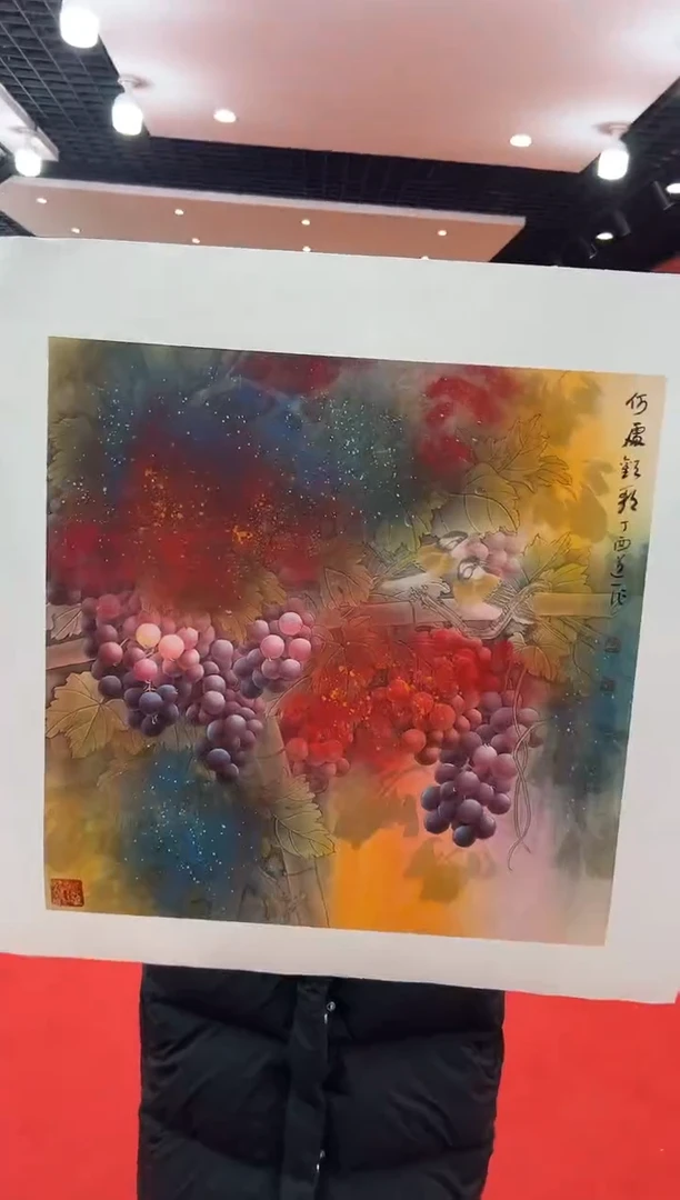 【闪购商品】国画道一老师亲笔绘画作品B35