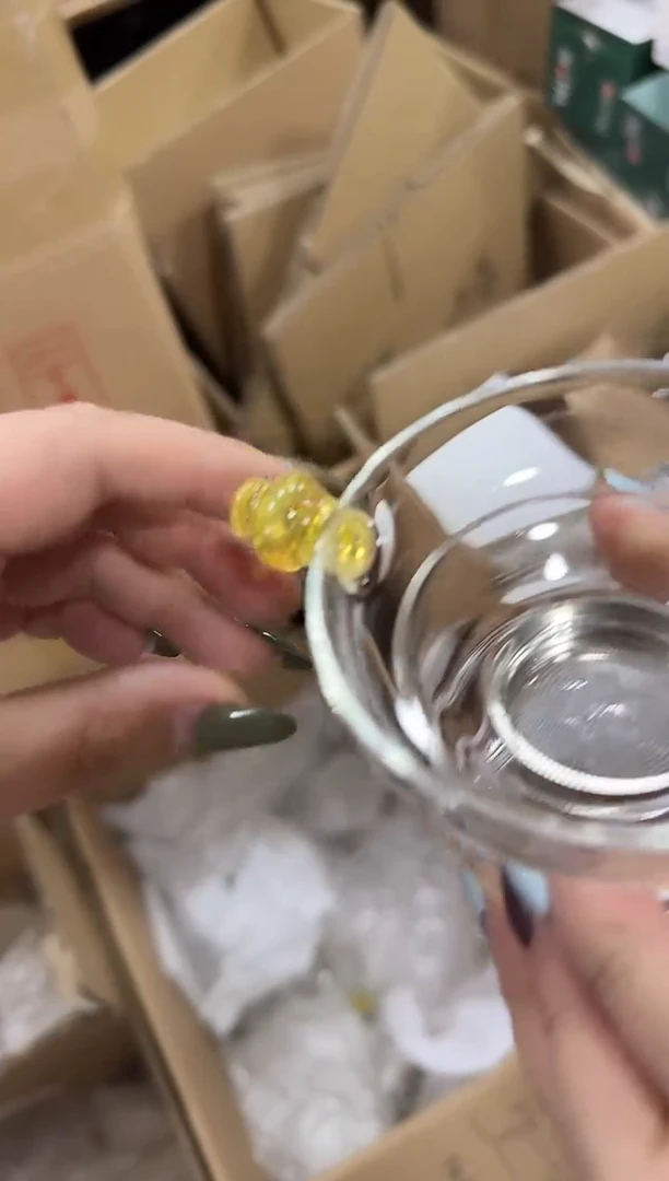 黄晶不锈钢茶漏