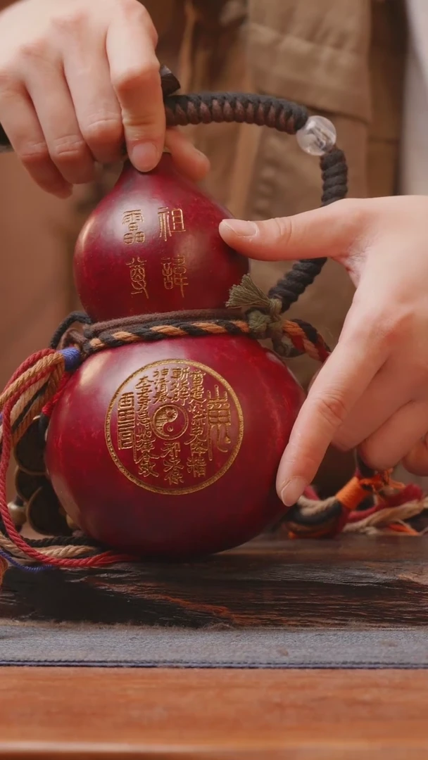 【闪购商品】453号精品大漆葫芦防腐防渗装水茶酒