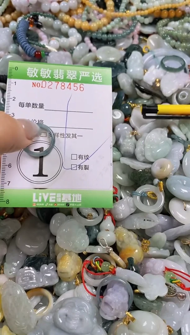 翡翠未镶嵌颈饰闪购0278456