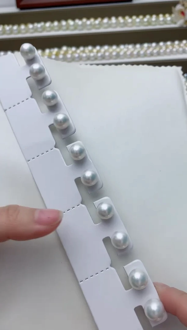 【闪购商品】淡水珍珠耳饰银S925镶嵌A9商品多样性发其一