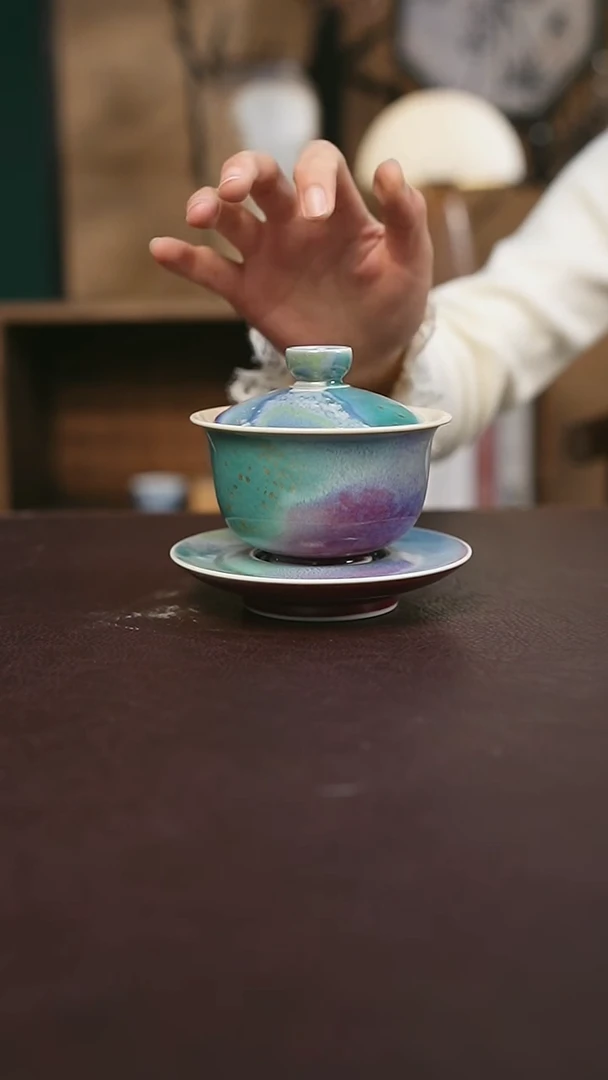 【闪购商品】景德镇陶瓷杯碗柴烧多人