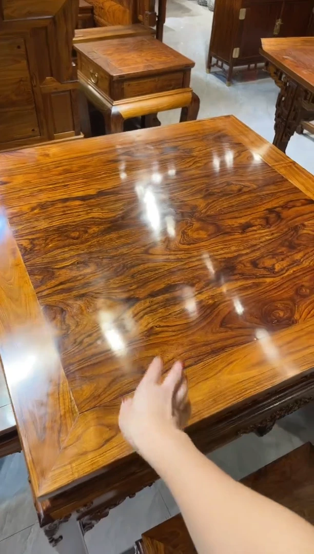木八仙桌五件套家具