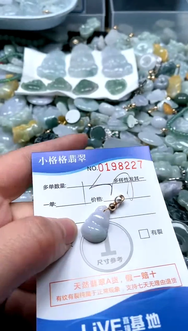【闪购商品】翡翠颈饰未镶嵌闪购商品0198227