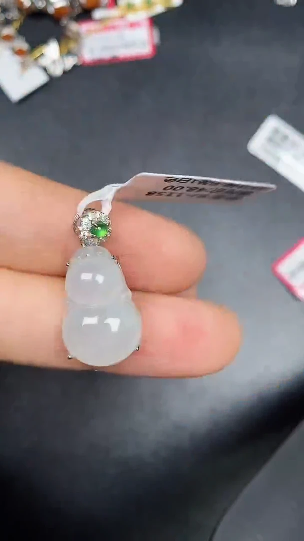 银S925镶嵌戒指翡翠3790