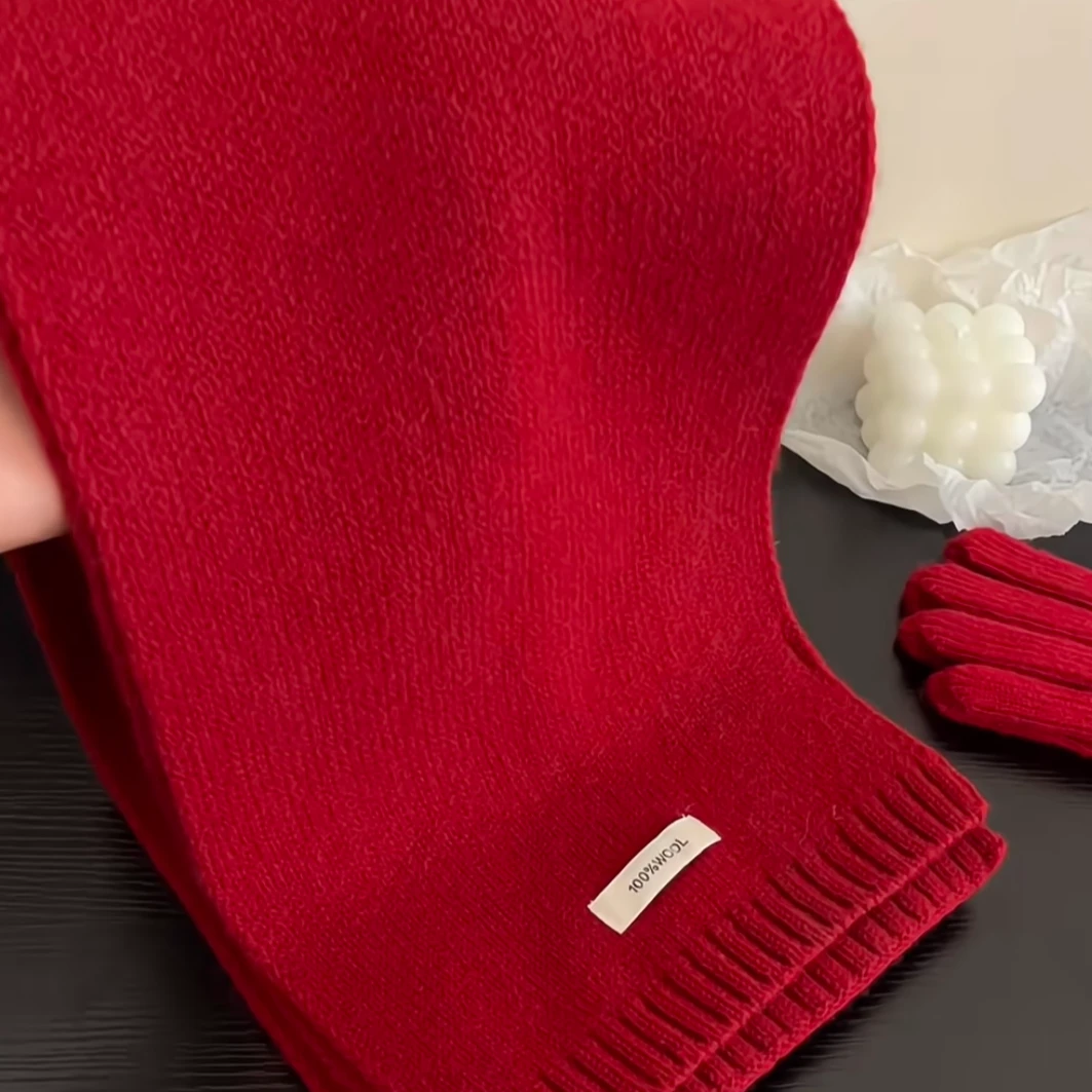 潮人必备开门红围巾