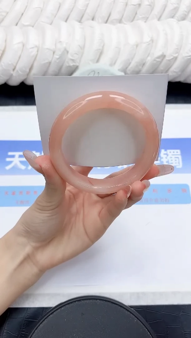 未镶嵌手镯石英质玉150-60