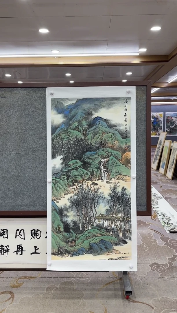 【闪购商品】绘画1张伦玉-小四尺-山水国画