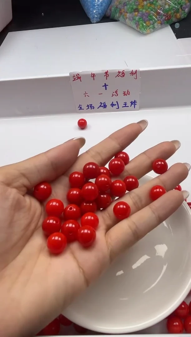 南红玛瑙未镶嵌颈饰w73锦红南红10mm*10颗