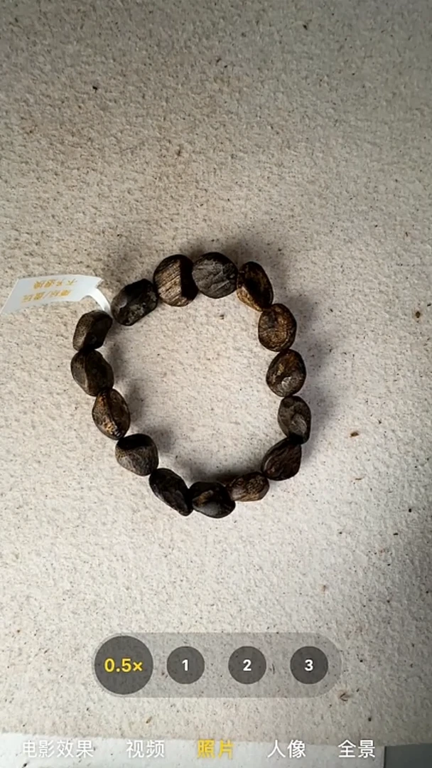 沉香手串奇楠沉水单圈手串20