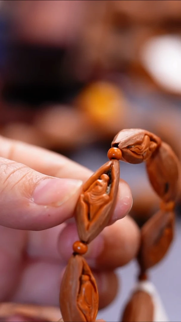 橄榄核吊坠苏工橄榄核