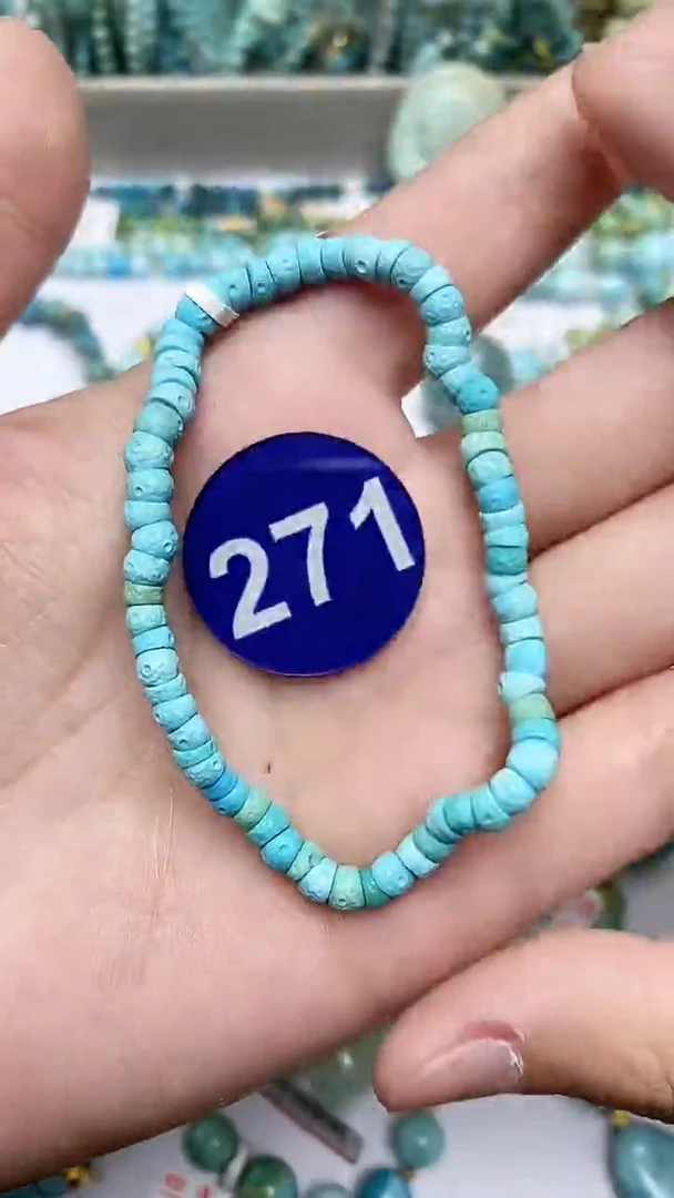 【闪购商品】绿松石手链未镶嵌271