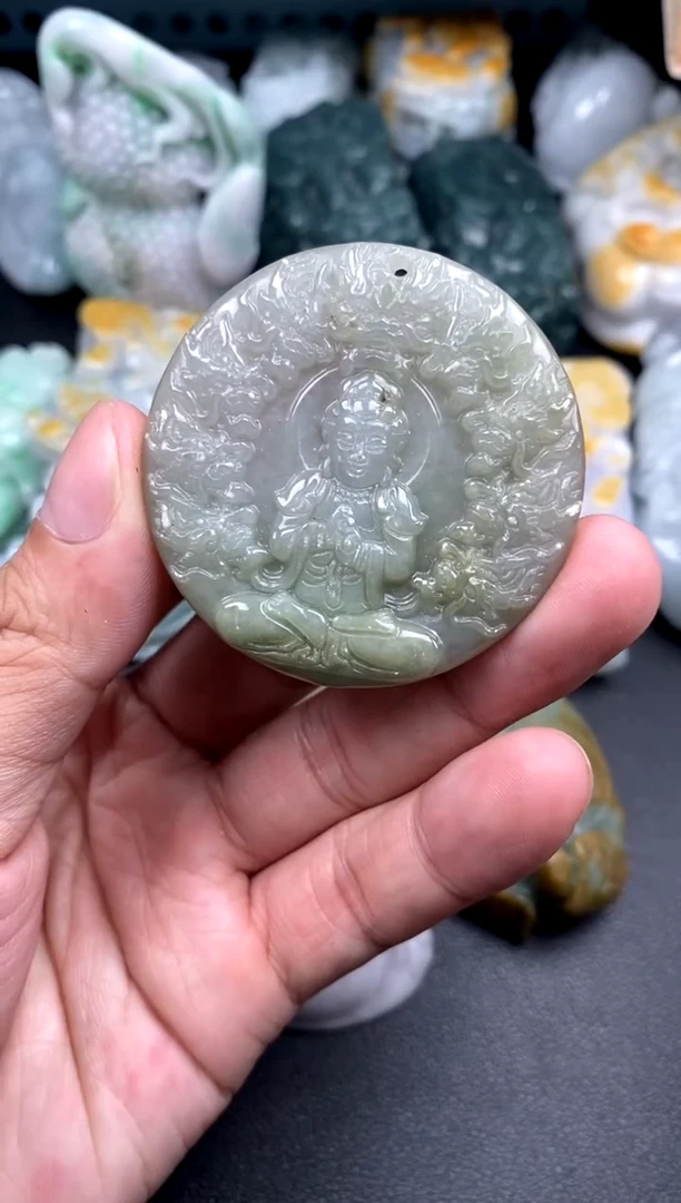 吊坠(不含链)未镶嵌翡翠1