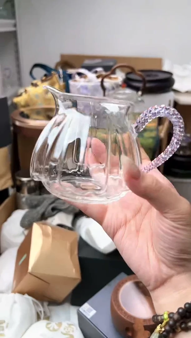 禾墨清莲茶海浅紫色