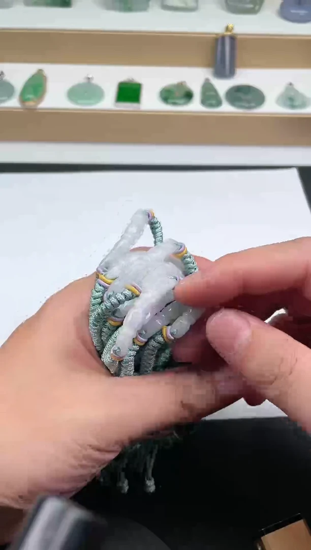 翡翠未镶嵌颈饰翡翠挂件