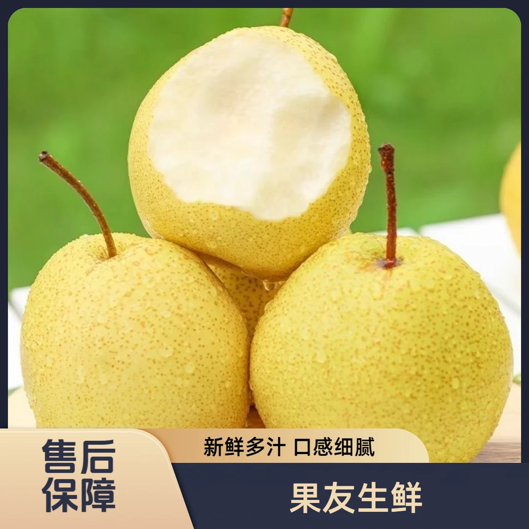 【金秋蜜梨】新鲜脆甜 整箱带箱5斤左右 太原晋中吕梁忻州拍