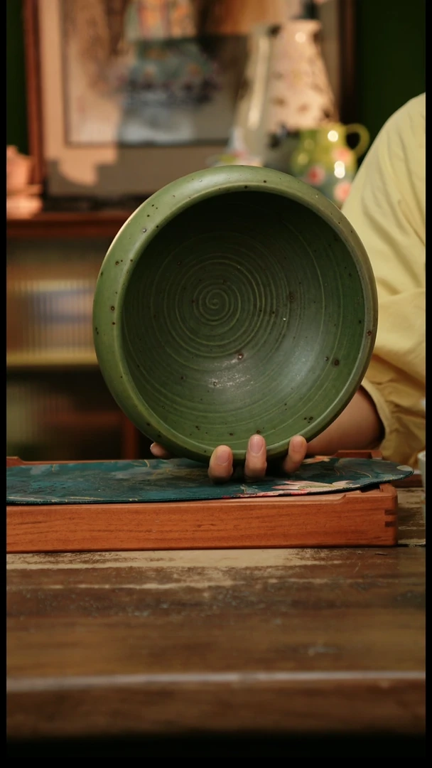 瓷片景德镇纯手工釉下彩精品茶具水杯