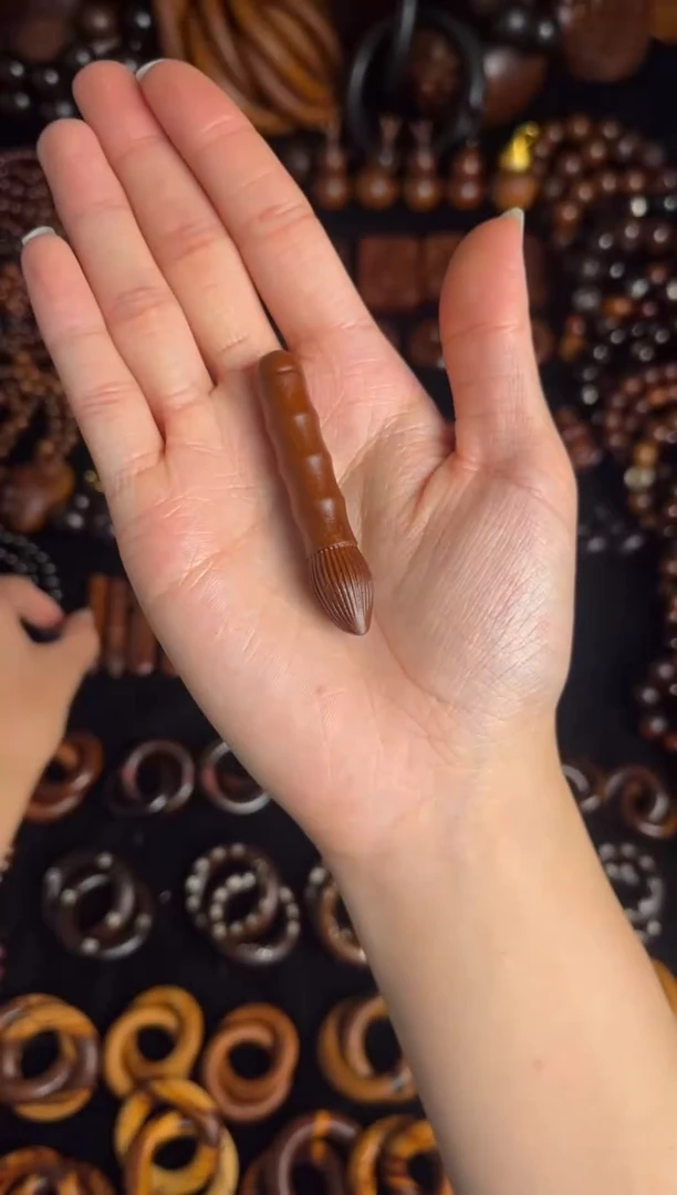 枣木雷击枣木老料文昌笔