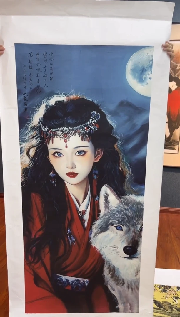 国画九霄甄选国画作品1010