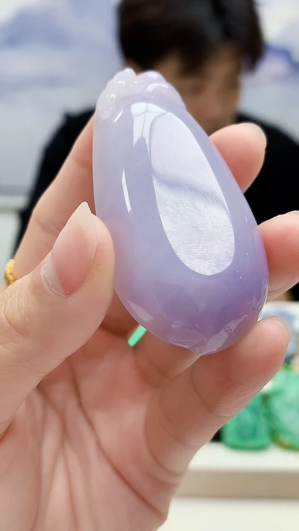 未镶嵌定制翡翠5145lr-毛货挂件28