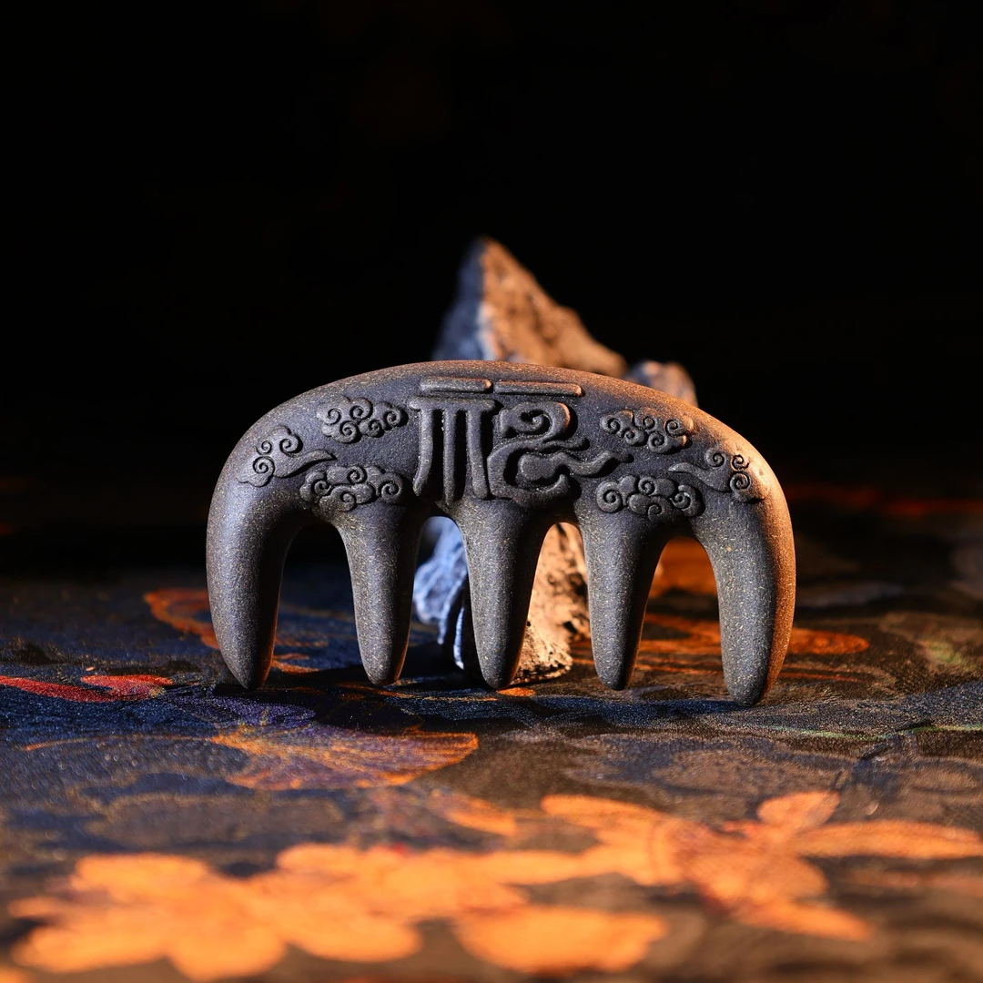 【非遗药香】药香珠 中式固元古香方 梳子 手把件 CX479