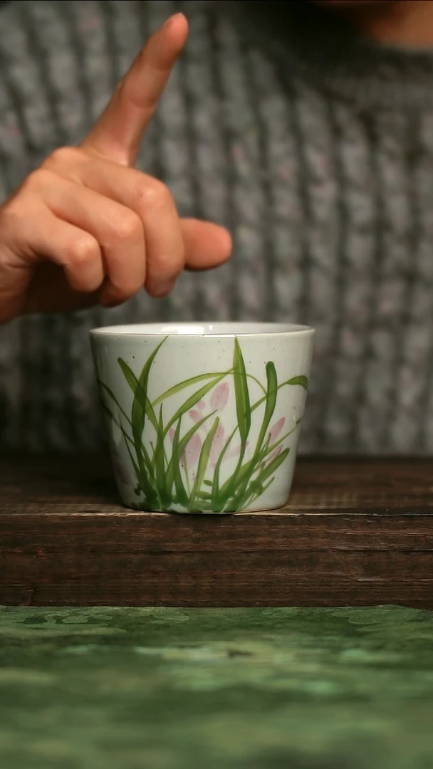 青诗集手工手绘瓷器