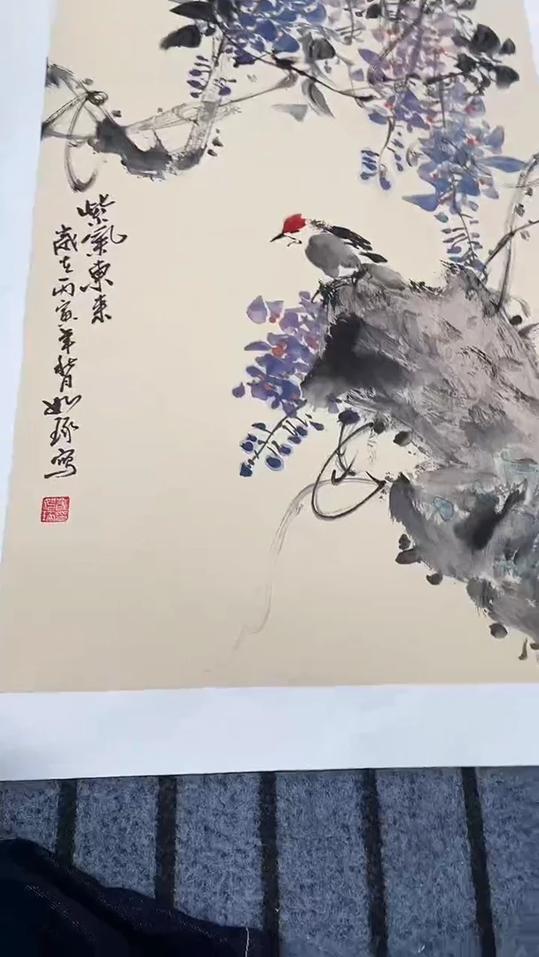 精品国画花鸟作品