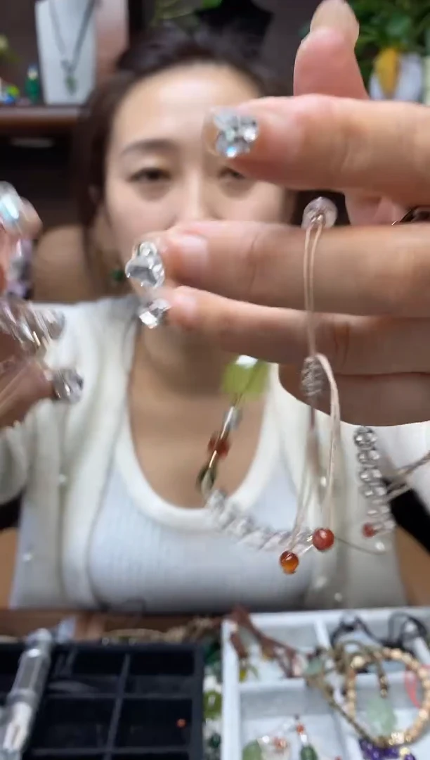 未镶嵌岫玉手链·多样性发货其中发一