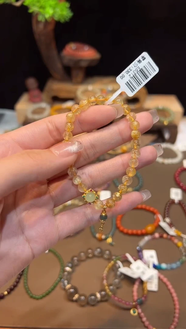 【闪购商品】水晶手链未镶嵌手饰@@手饰@@