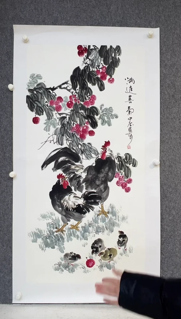 国画徐亚东-8平尺-国画作品-中