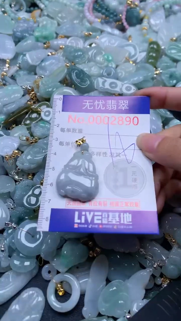 翡翠未镶嵌吊坠(不含链)2890