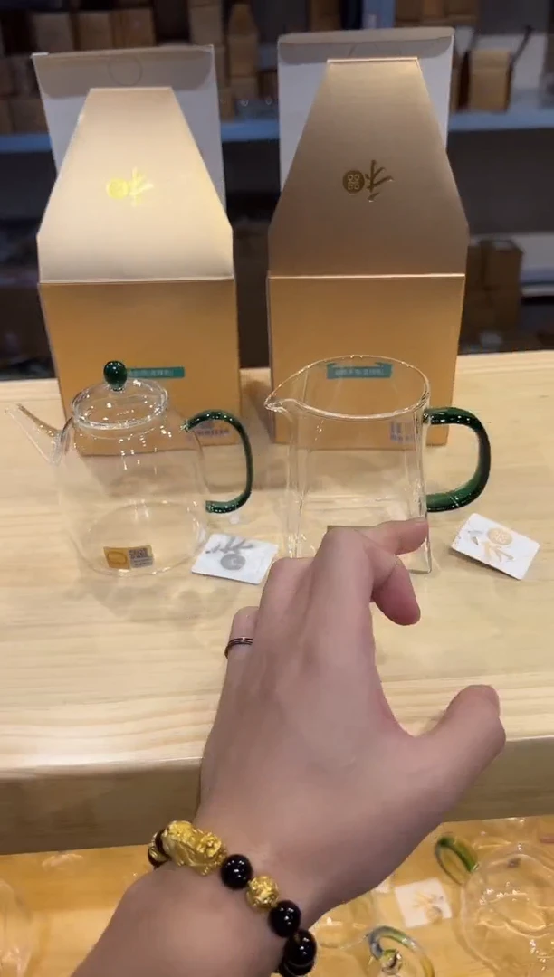 禾器-宴臣壶-墨绿色+瀚然墨绿