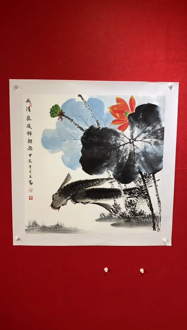 国画芒*国画NYQ杰牛云勤老师作品