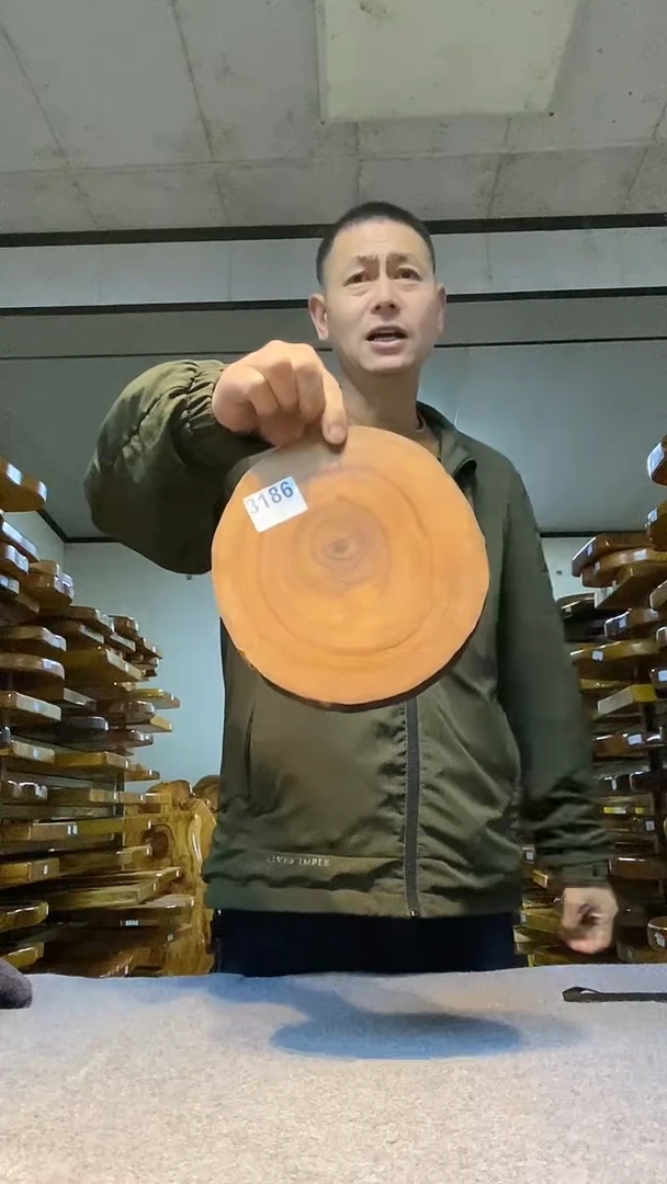实木原木茶盘 一物一拍(不含配件）