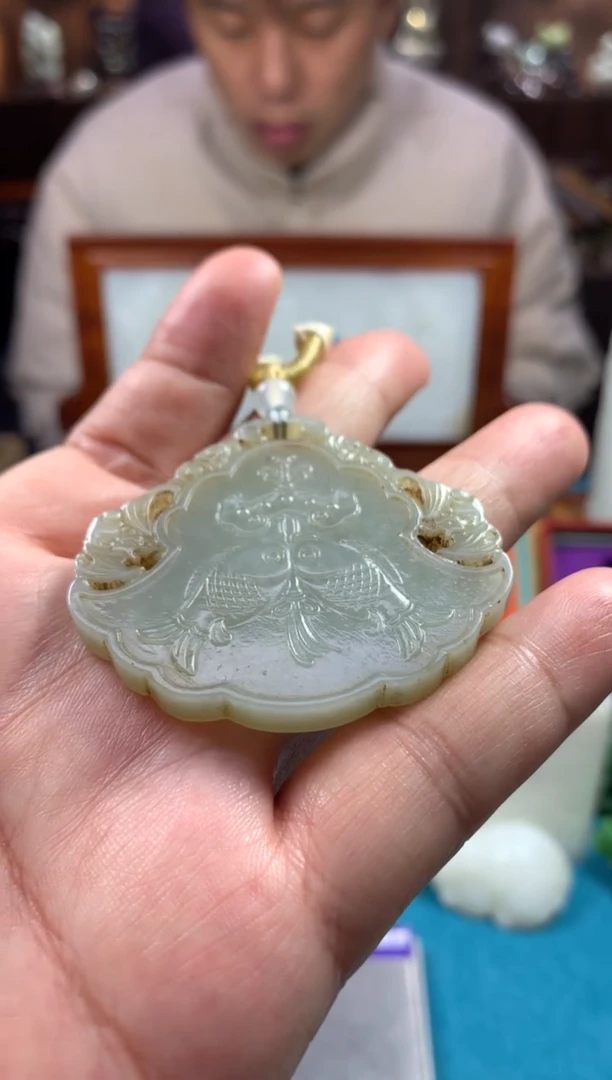 颈饰未镶嵌和田玉拍一发一