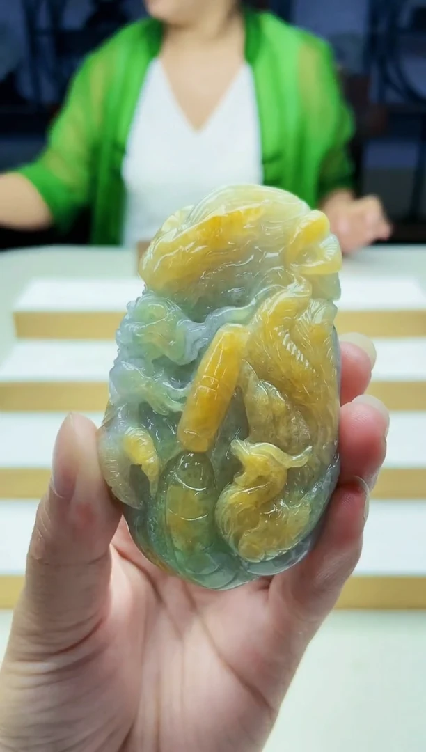 未镶嵌定制翡翠毛货09160256