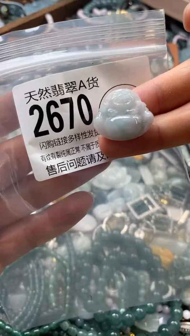 颈饰未镶嵌翡翠翡翠2670