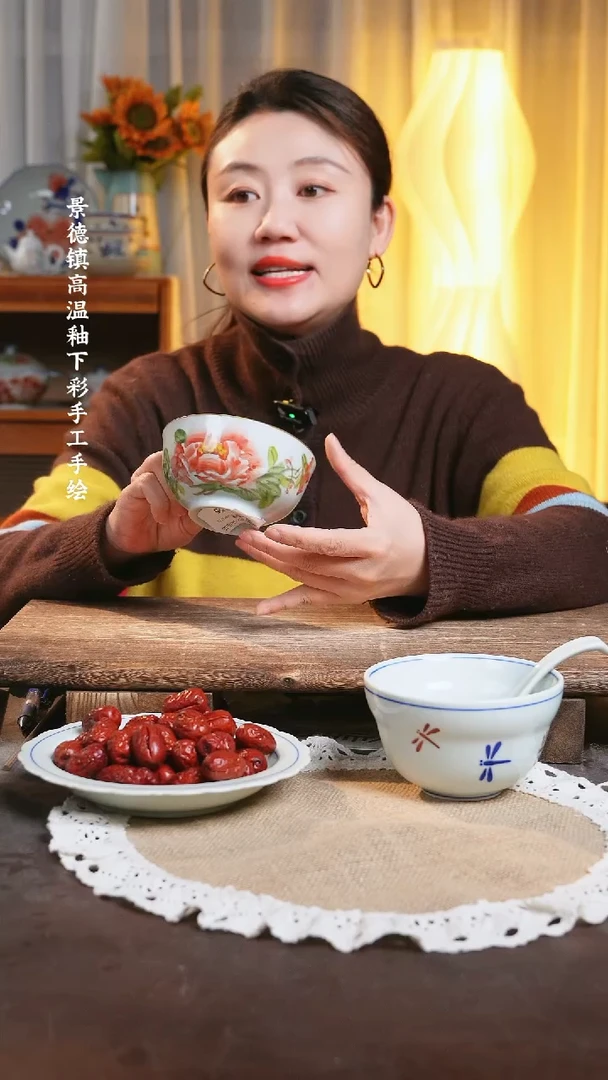 【闪购商品】碗福利  高温釉下彩手工手绘