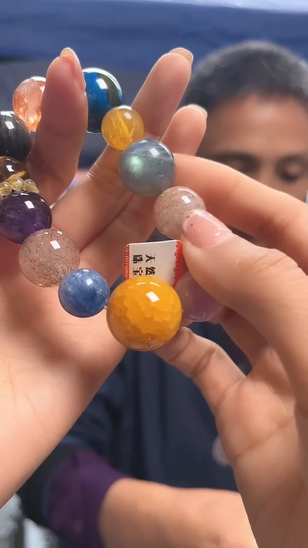 水晶手链未镶嵌天然DIY手串多样性发一mm